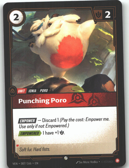 Punching Poro