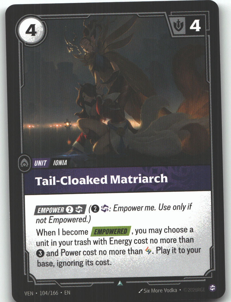 Tail-Cloaked Matriarch