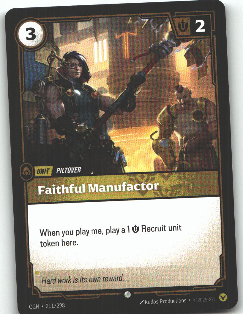 Faithful Manufactor