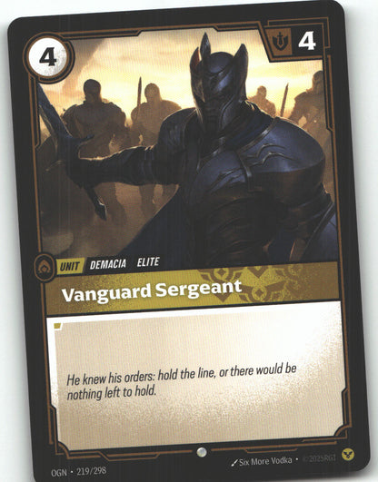 Vanguard Sergeant