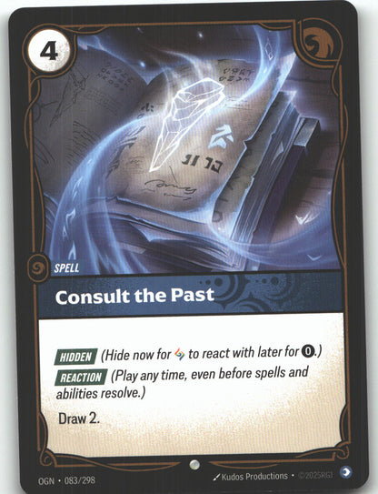 Consult the Past
