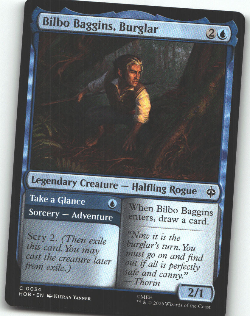Bilbo Baggins, Burglar