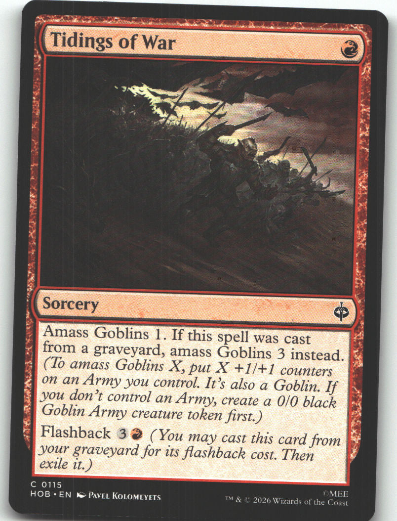 Tidings of War