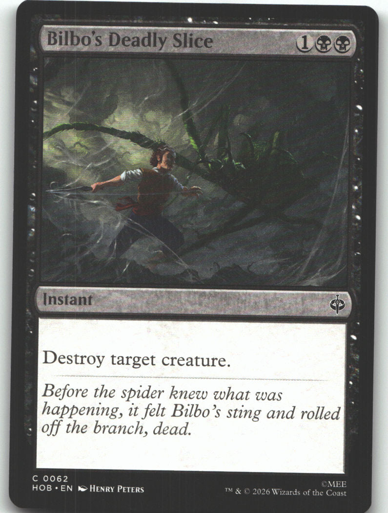 Bilbo's Deadly Slice