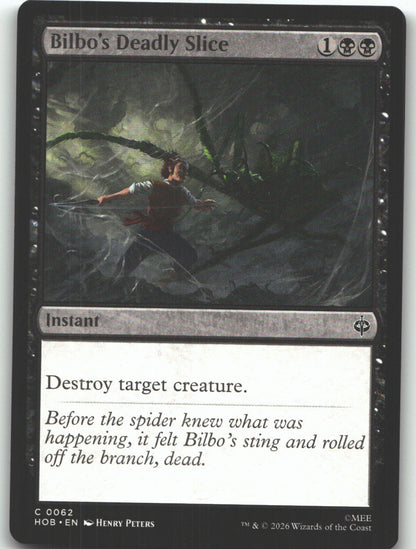 Bilbo's Deadly Slice