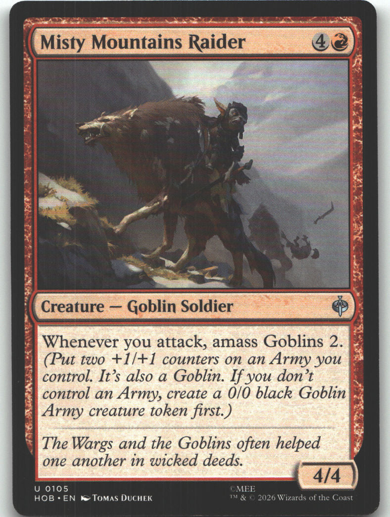 Misty Mountains Raider
