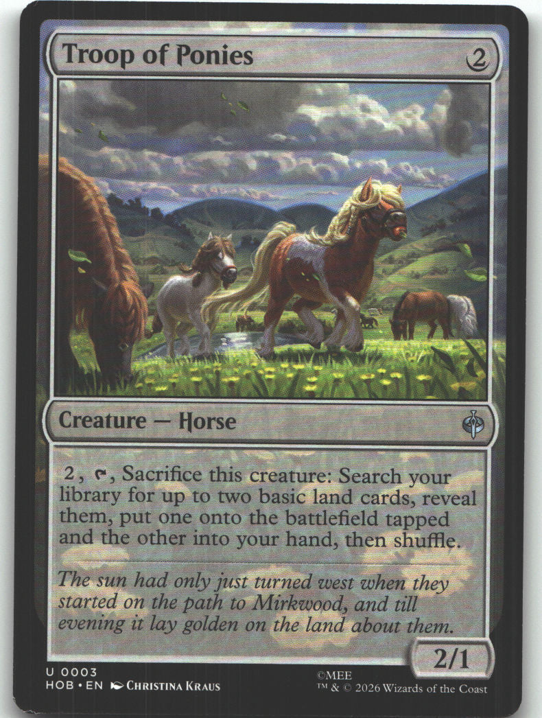 Troop of Ponies