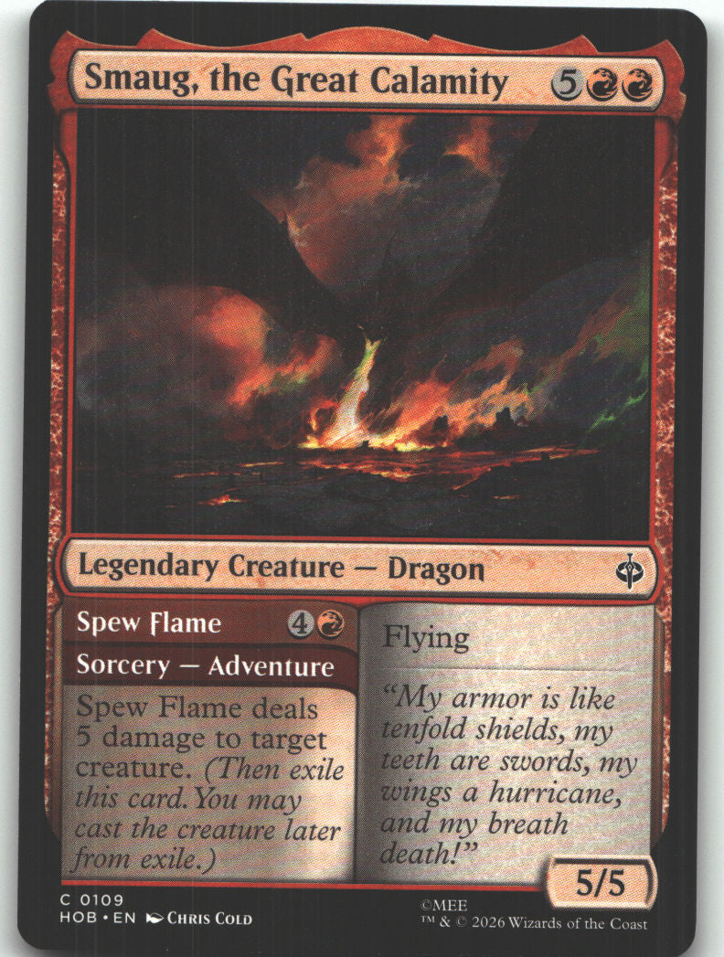 Smaug, the Great Calamity