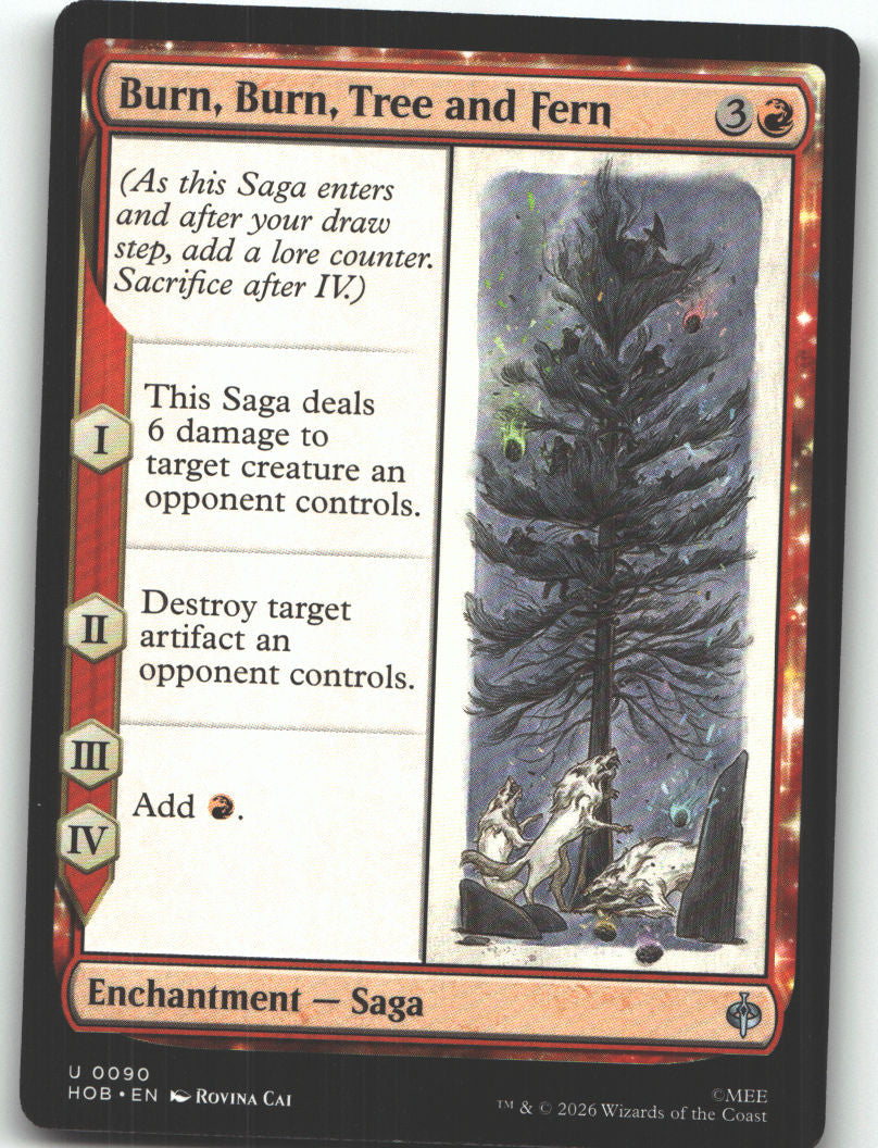 Burn, Burn, Tree and Fern