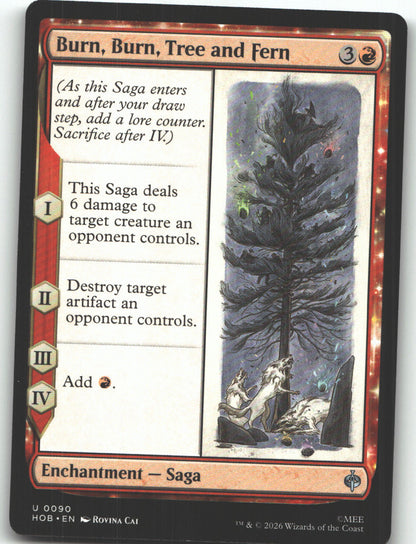 Burn, Burn, Tree and Fern