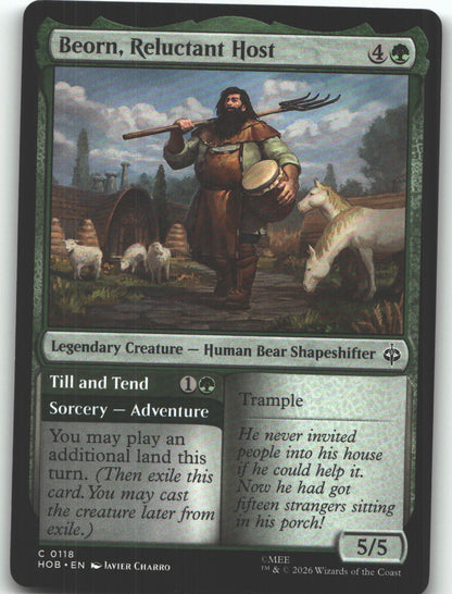Beorn, Reluctant Host