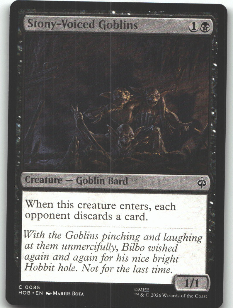 Stony-Voiced Goblins