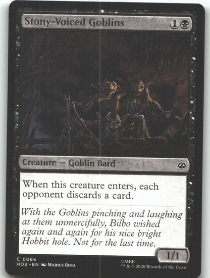 Stony-Voiced Goblins