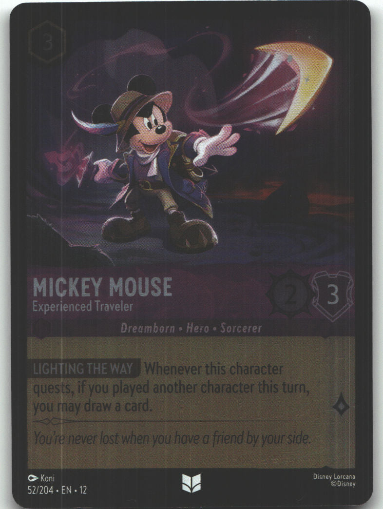Mickey Mouse - Experienced Traveler