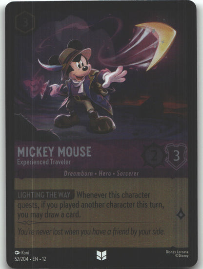 Mickey Mouse - Experienced Traveler
