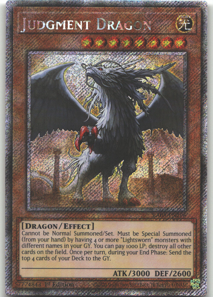 Judgment Dragon (Platinum Secret Rare)