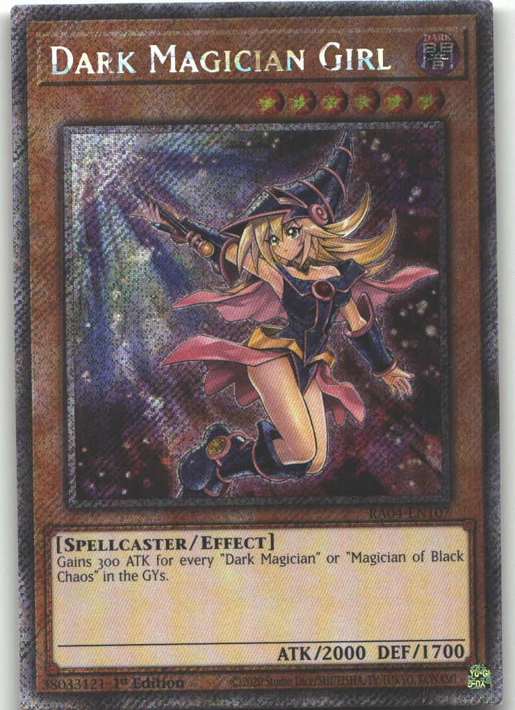 Dark Magician Girl (7th Art) (Platinum Secret Rare)