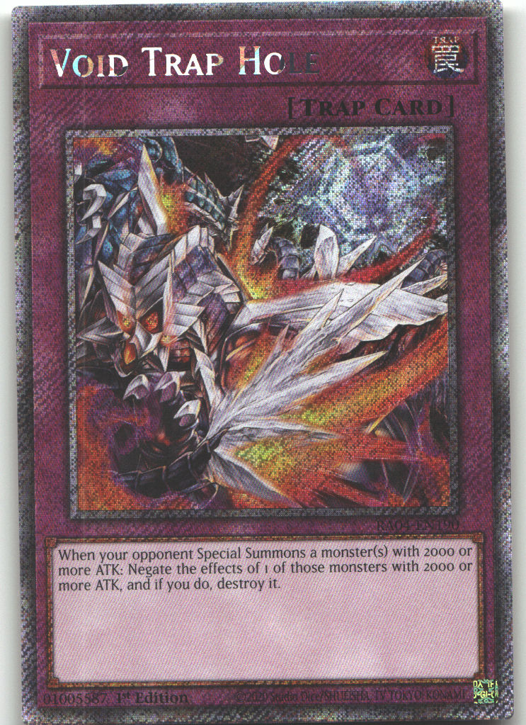 Void Trap Hole (Quarter Century Secret Rare)