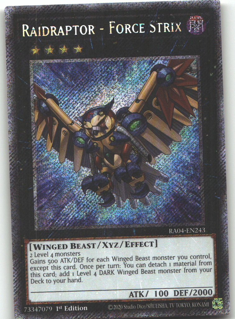 Raidraptor - Force Strix (Platinum Secret Rare)