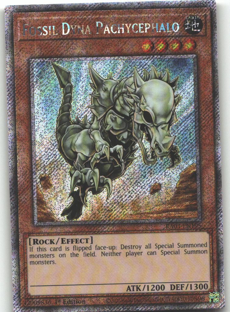 Fossil Dyna Pachycephalo (Platinum Secret Rare)