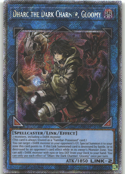 Dharc the Dark Charmer, Gloomy (Platinum Secret Rare)