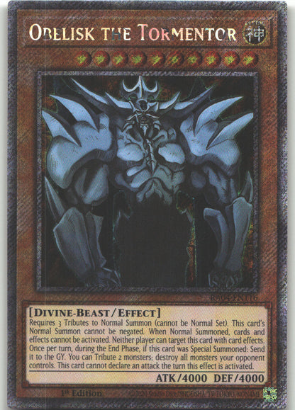 Obelisk the Tormentor (Platinum Secret Rare)