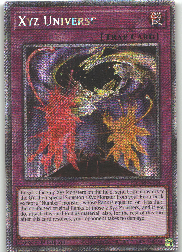 Xyz Universe (Platinum Secret Rare)