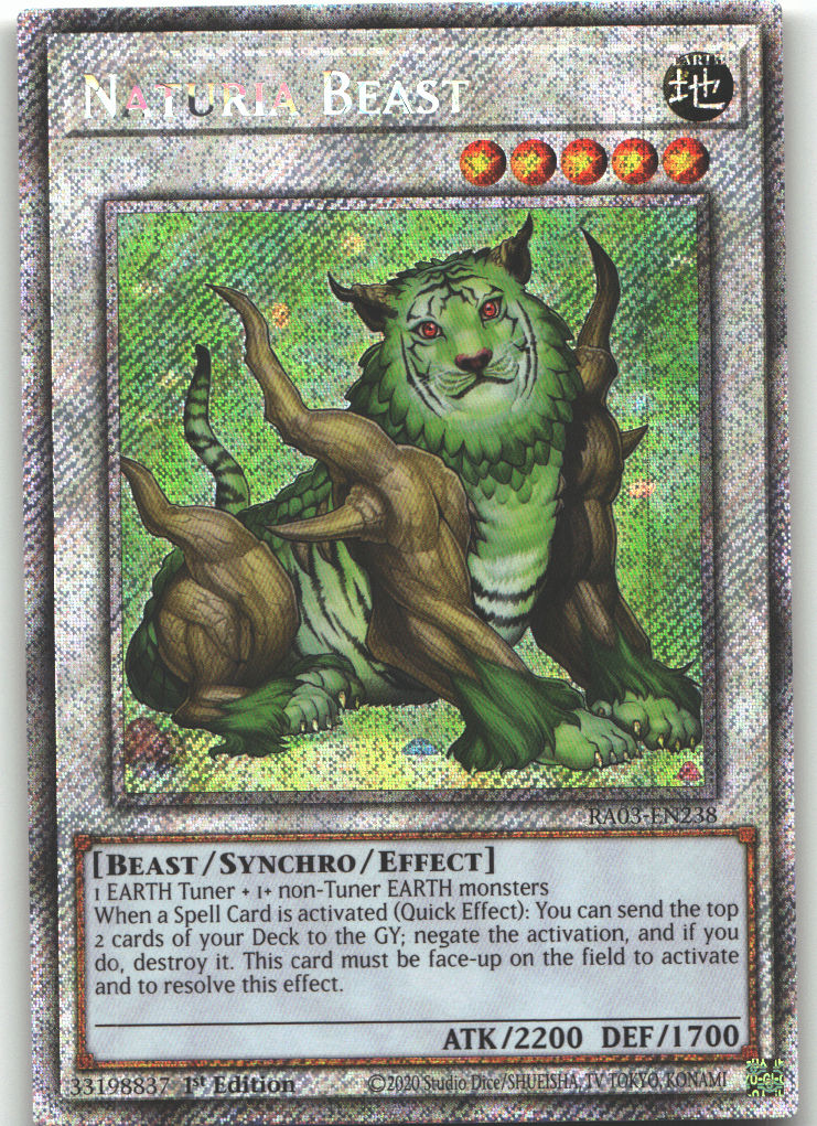 Naturia Beast (Platinum Secret Rare)