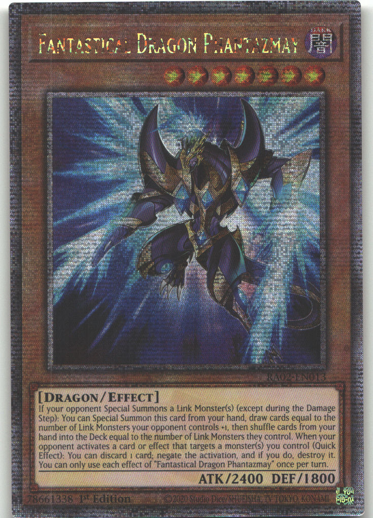 Fantastical Dragon Phantazmay (Alternate Art) (Quarter Century Secret Rare)