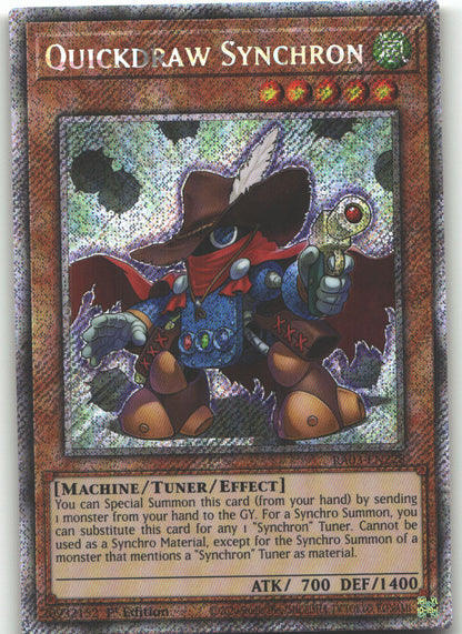 Quickdraw Synchron (Platinum Secret Rare)