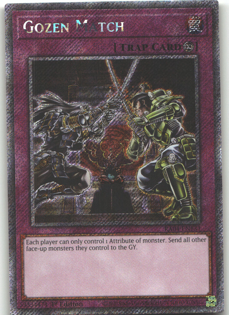 Gozen Match (Platinum Secret Rare)