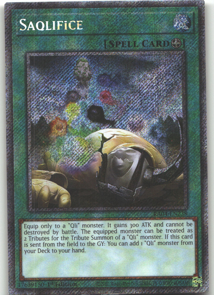 Saqlifice (Platinum Secret Rare)