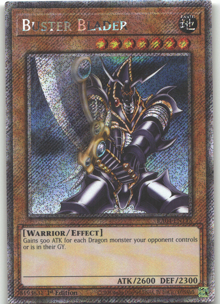 Buster Blader (Platinum Secret Rare)