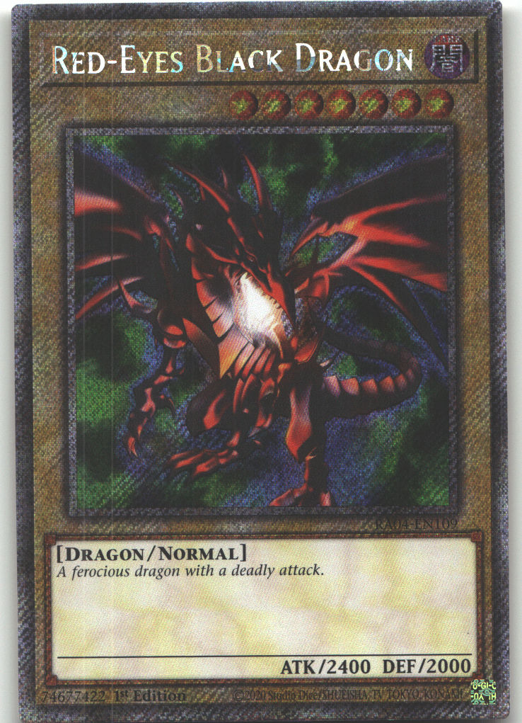 Red-Eyes Black Dragon (4th Art) (Platinum Secret Rare)