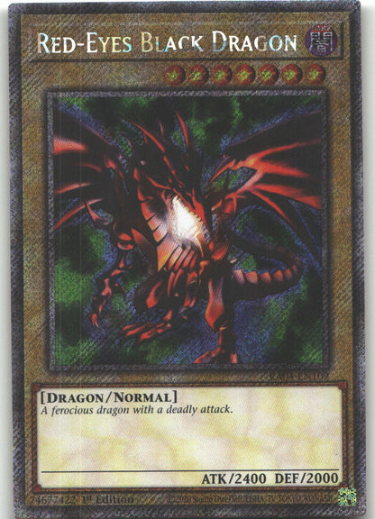 Red-Eyes Black Dragon (4th Art) (Platinum Secret Rare)