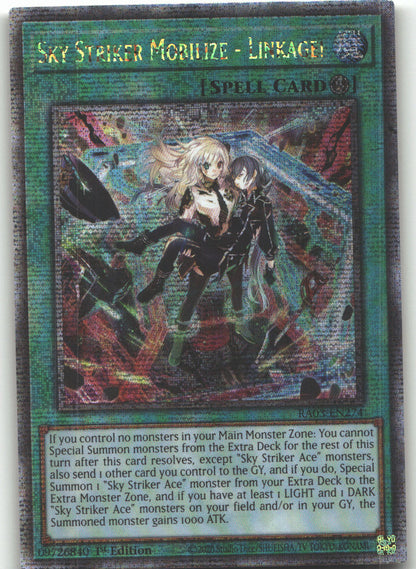Sky Striker Mobilize - Linkage! (Quarter Century Secret Rare)