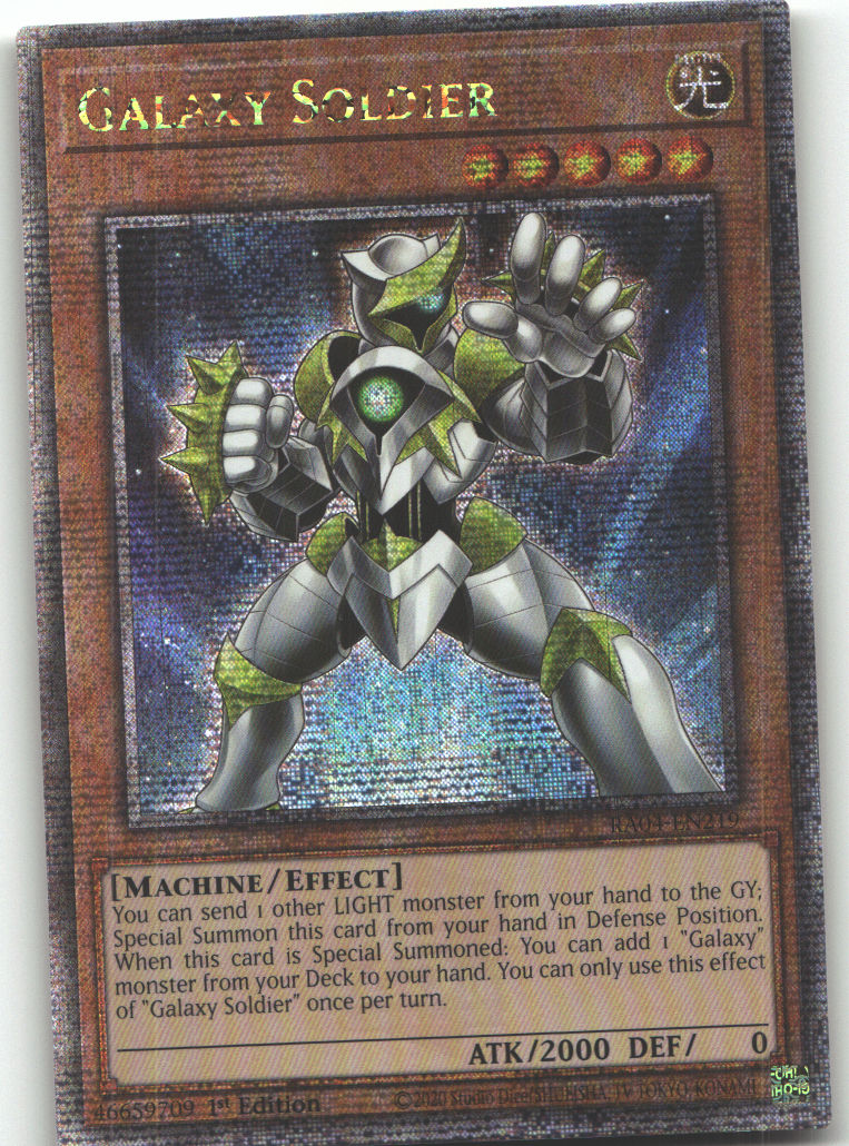 Galaxy Soldier (Quarter Century Secret Rare)