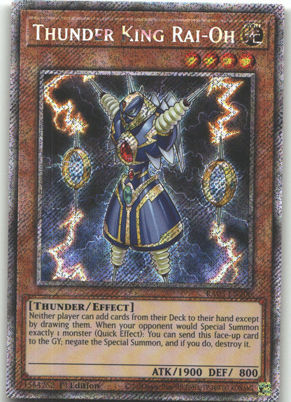 Thunder King Rai-Oh (Platinum Secret Rare)