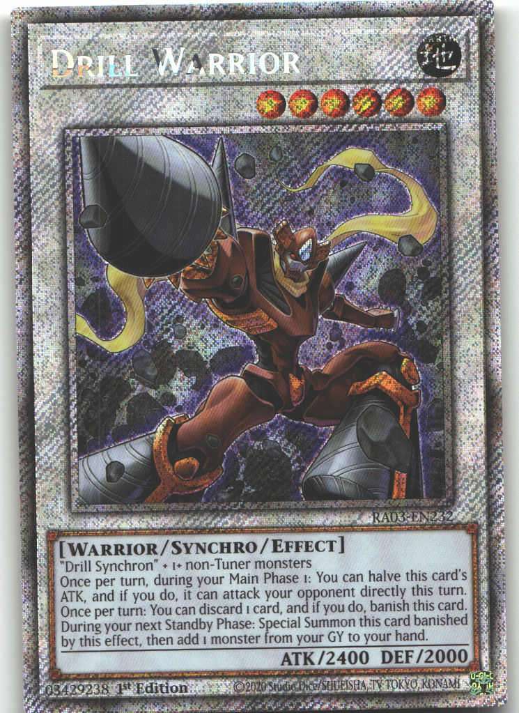 Drill Warrior (Platinum Secret Rare)