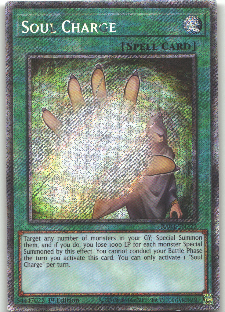 Soul Charge (Platinum Secret Rare)