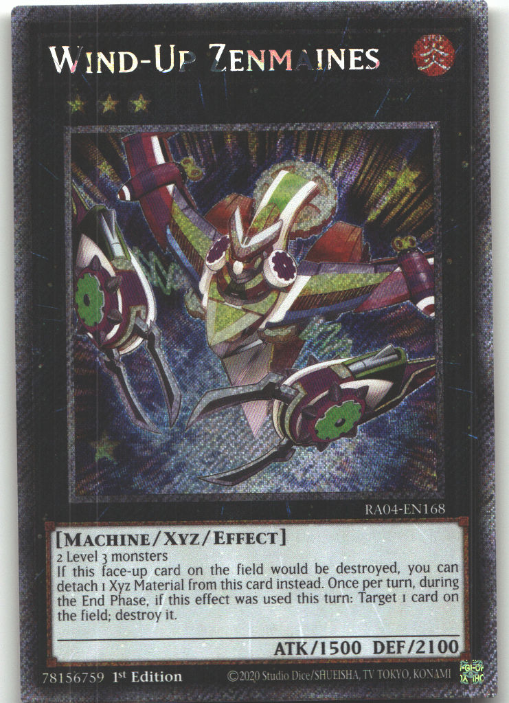Wind-Up Zenmaines (Platinum Secret Rare)