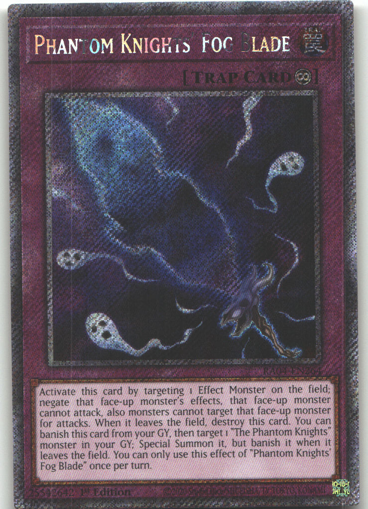 Phantom Knights' Fog Blade (Platinum Secret Rare)