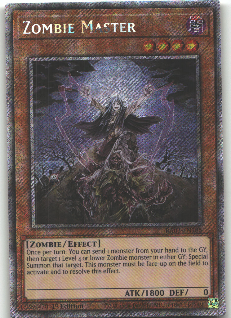 Zombie Master (Platinum Secret Rare)