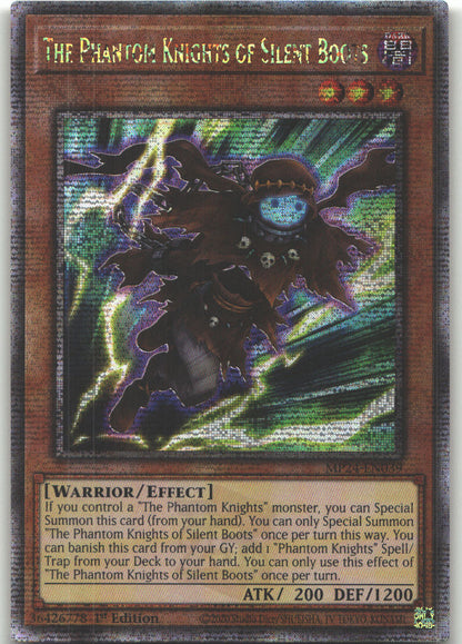 The Phantom Knights of Silent Boots (Quarter Century Secret Rare)