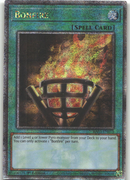 Bonfire (Quarter Century Secret Rare)
