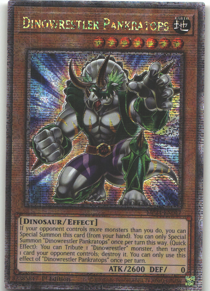 Dinowrestler Pankratops (Quarter Century Secret Rare)