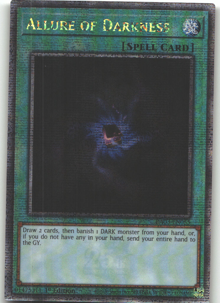 Allure of Darkness (Quarter Century Secret Rare)