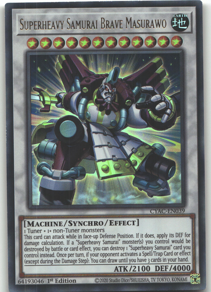 Superheavy Samurai Brave Masurawo