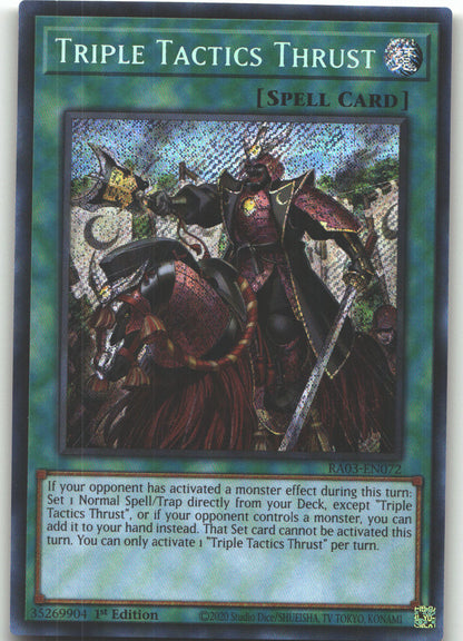 Triple Tactics Thrust (Secret Rare)