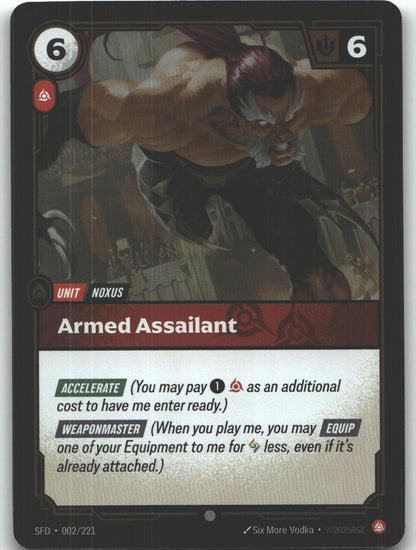 Armed Assailant